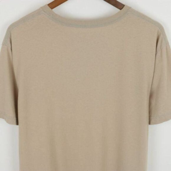 Eddie Bauer First Ascent Men's Extra Large Tan Gray Crewneck Short Sleeve Tee - Picture 4 of 7